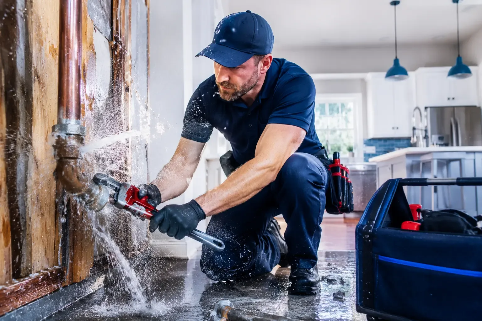 Local emergency pipe repair professionals in Brisbane, CA